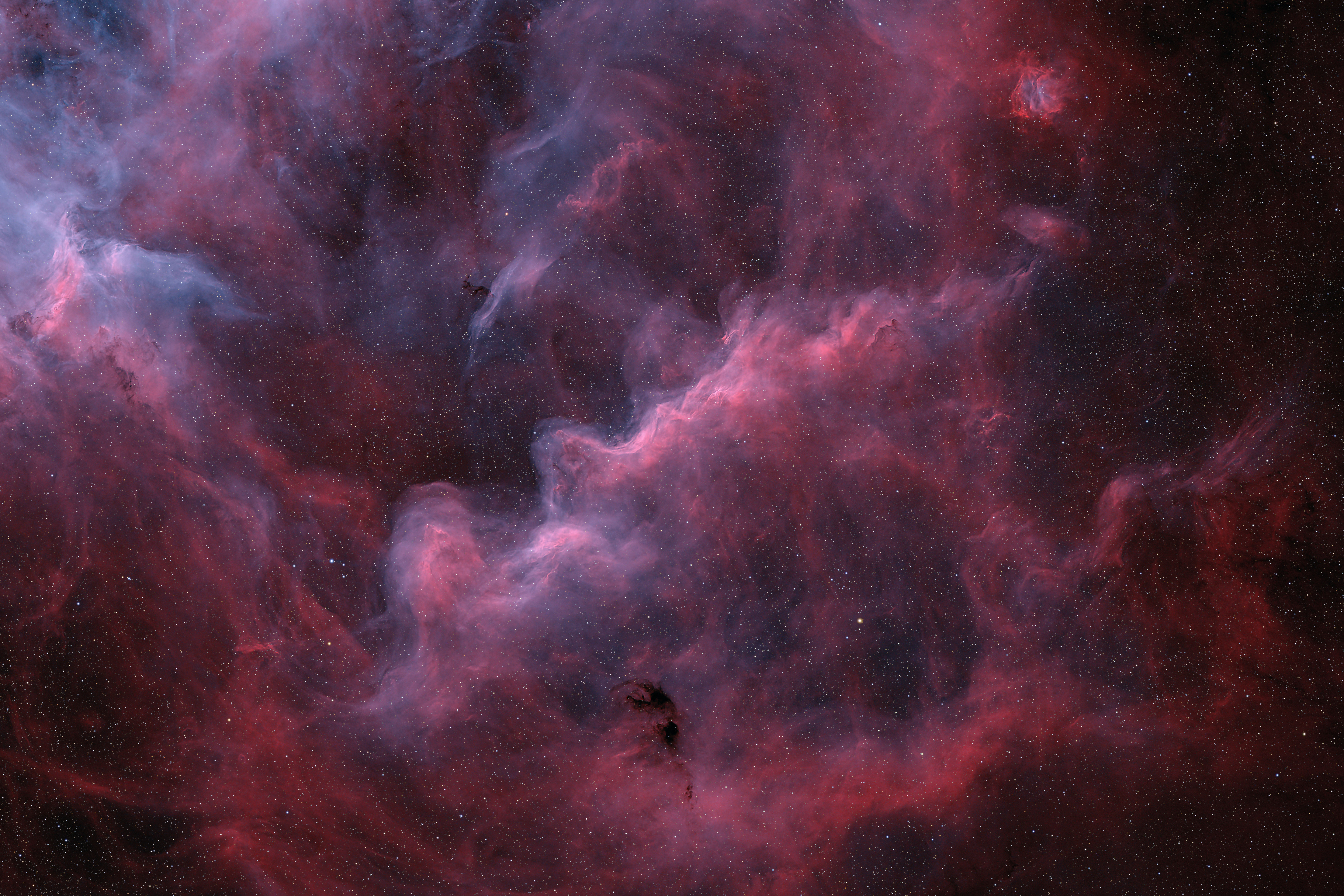 the South of Eta Carina Nebula Complex 