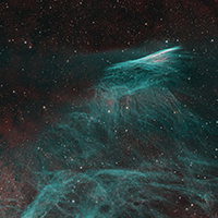NGC2736 the Pencil Nebula