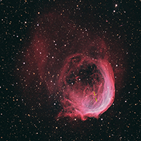 sh2-188 and its central star WD 0127+581