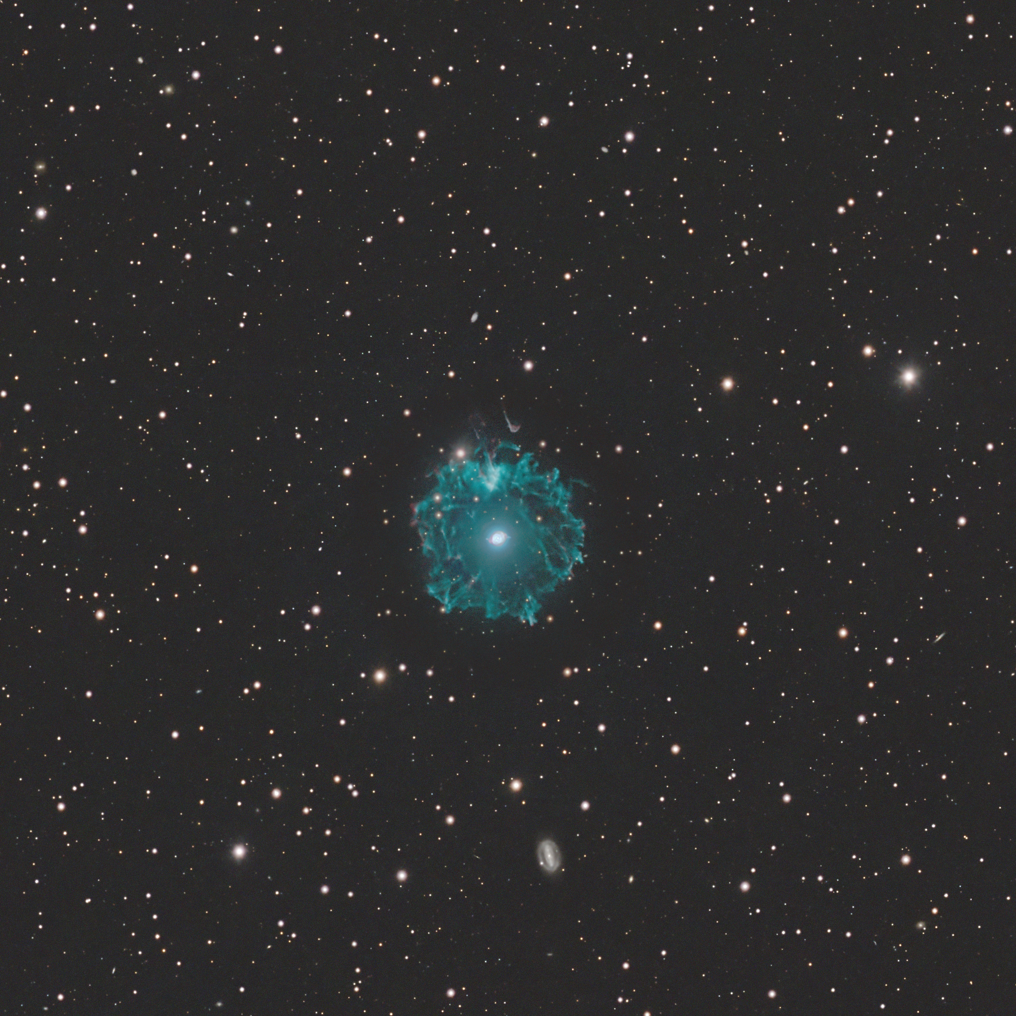 NGC6543, the Cat's Eye nebula